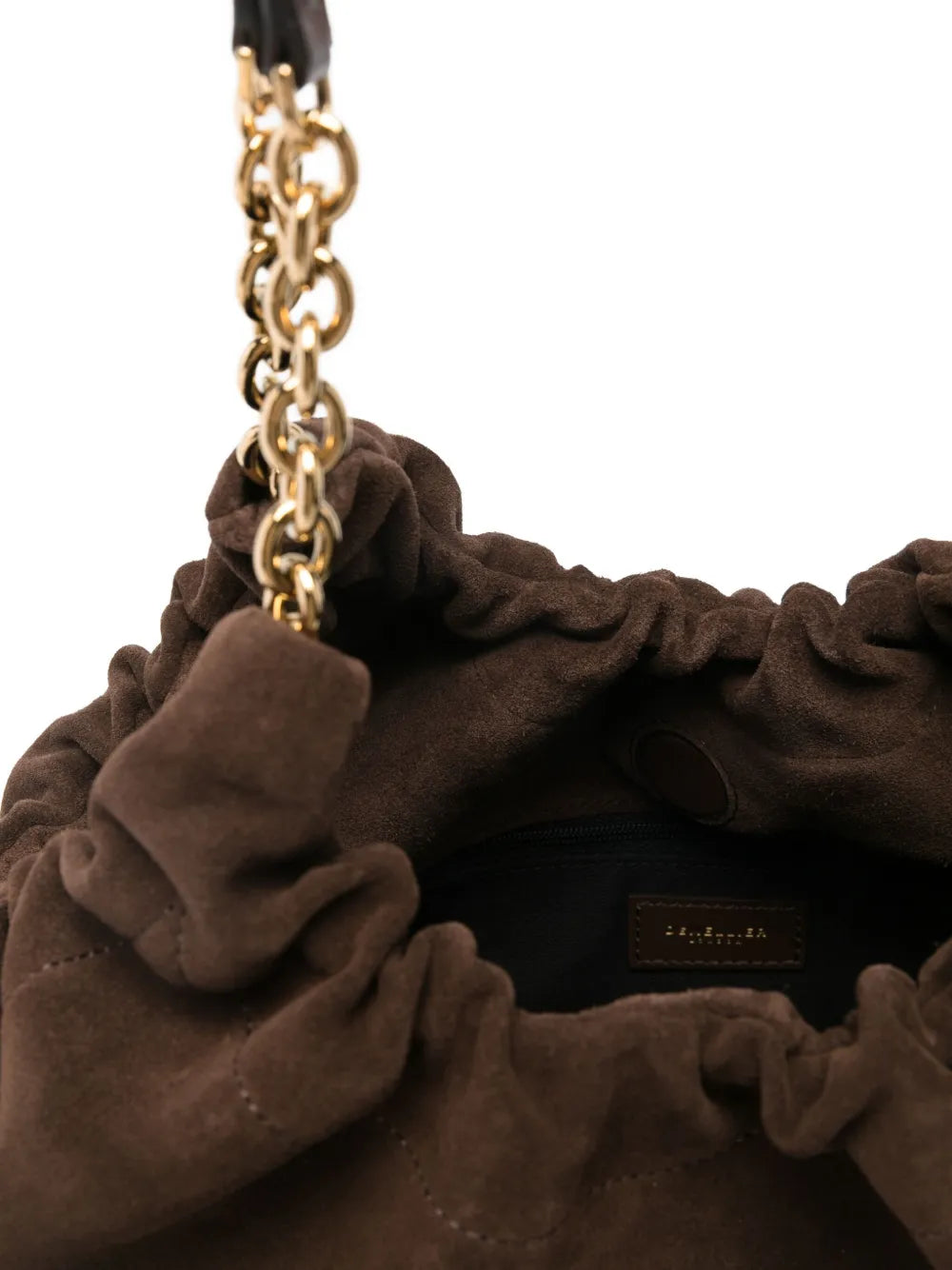 Demellier Midi Miami Suede Shoulder Bag
