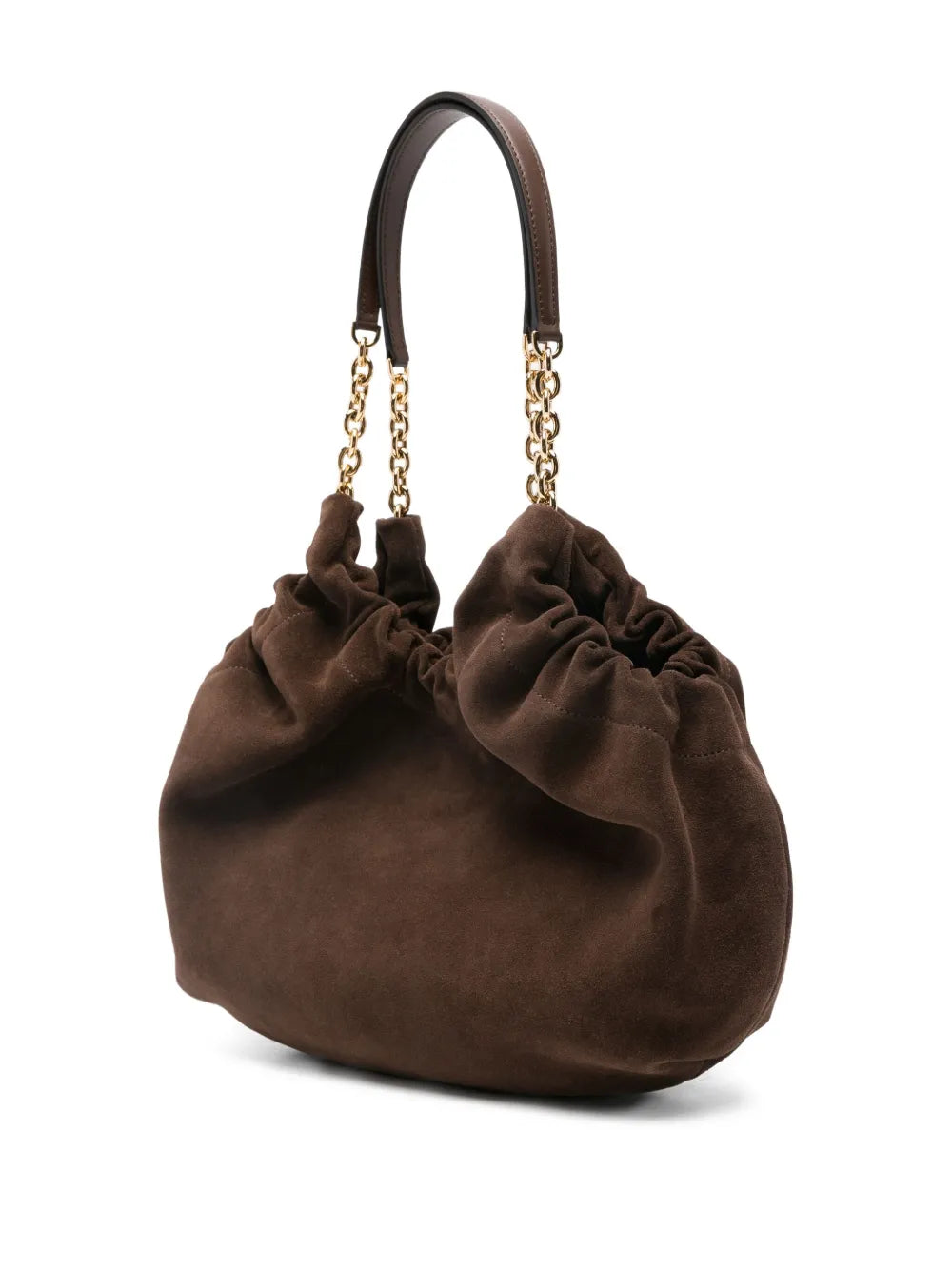 Demellier Midi Miami Suede Shoulder Bag