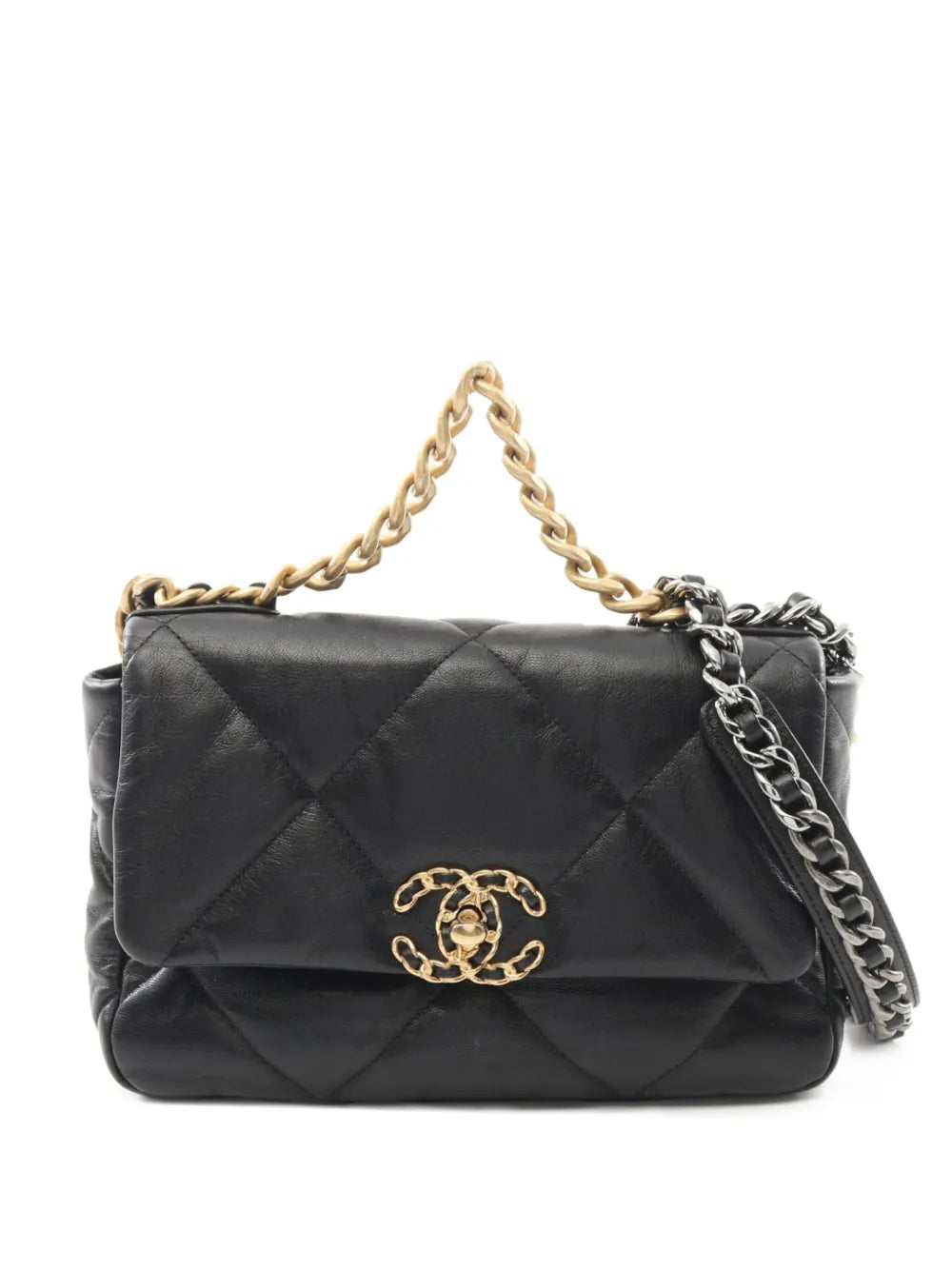 Chanel Pre Owned 2020 2021 Classic Flap 19 Shoulder Bag