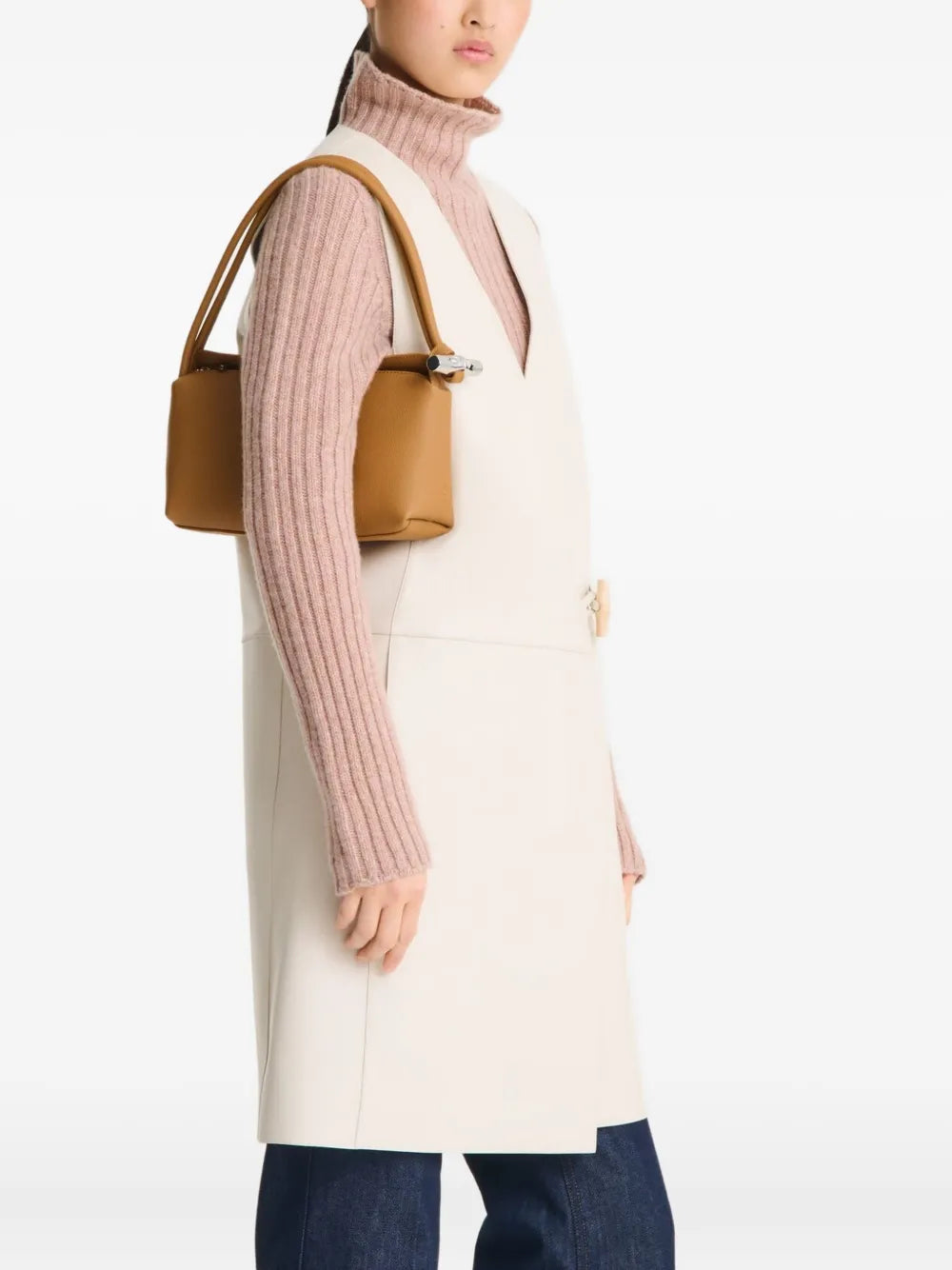 Longchamp Le Roseau M Shoulder Bag