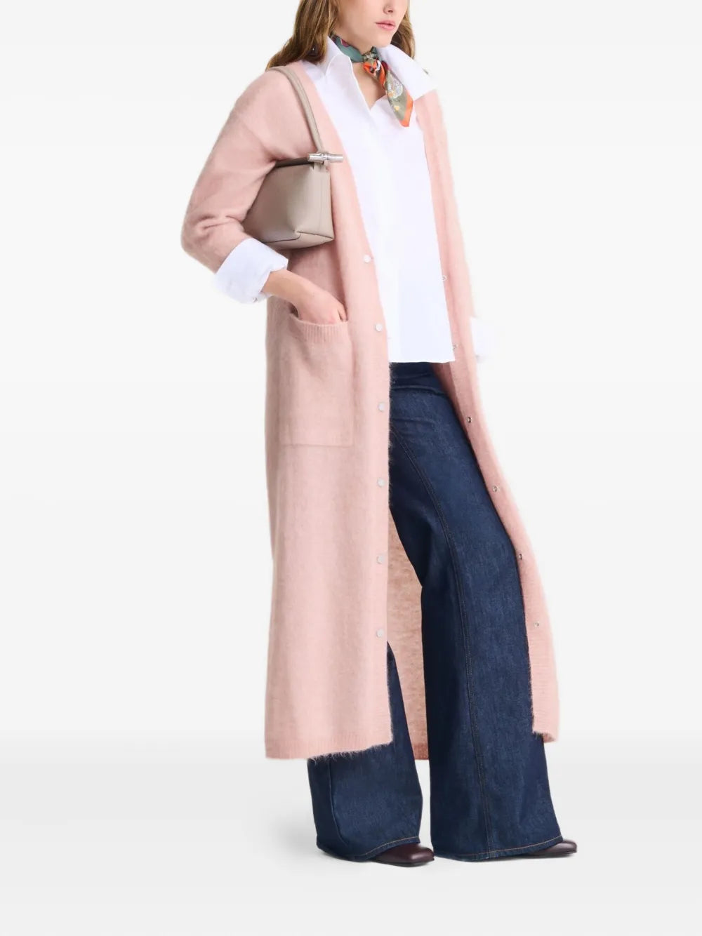 Longchamp Medium Le Roseau Shoulder Bag