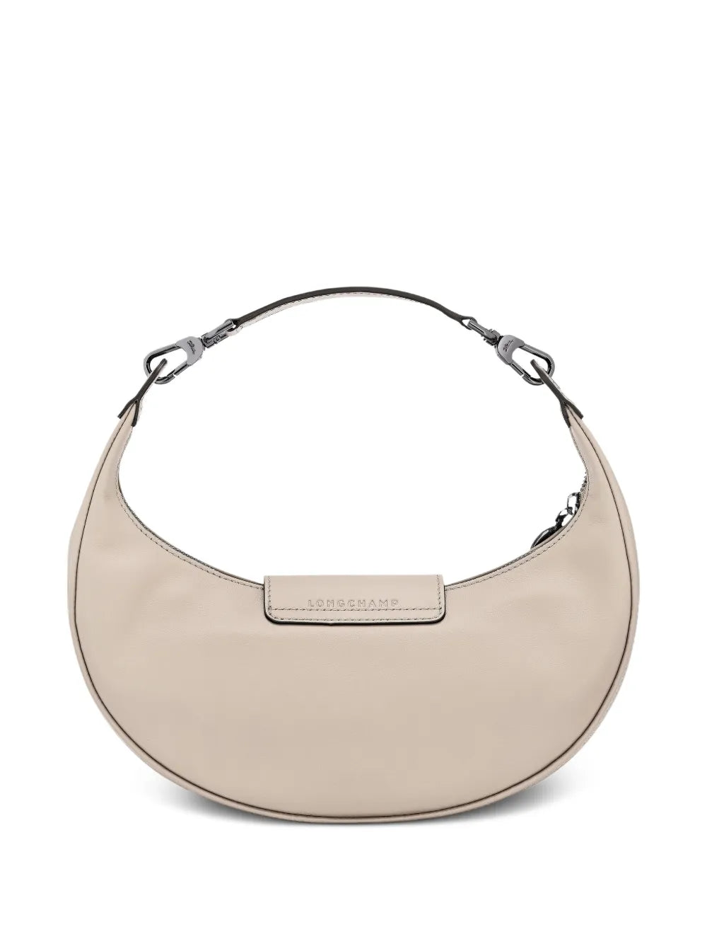 Longchamp Le Pilage Curved Leather Shoulder Bag