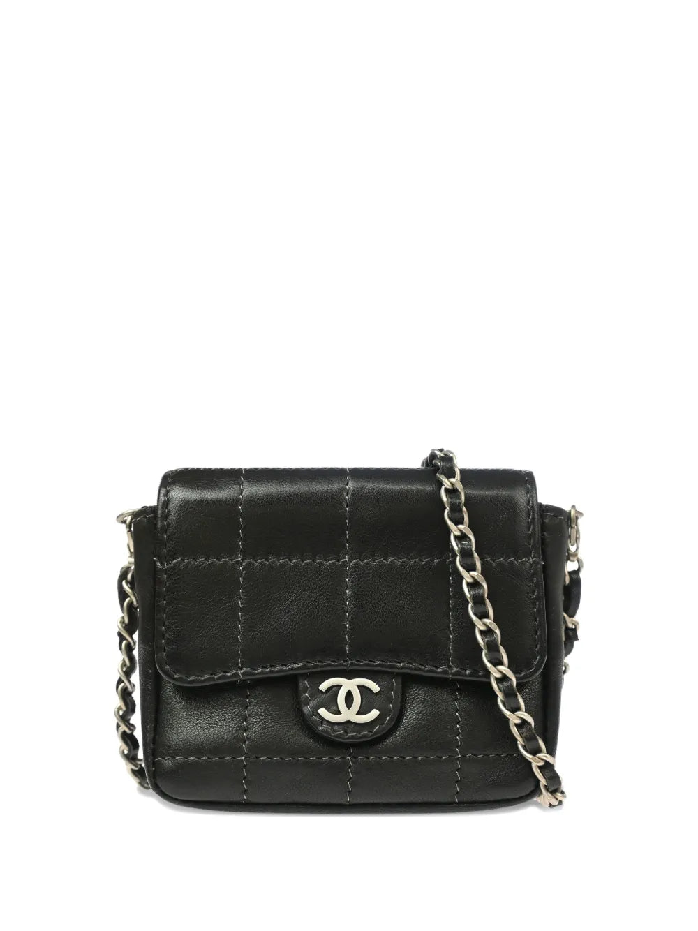 Chanel Pre Owned 2000 Micro Choco Bar Shoulder Bag