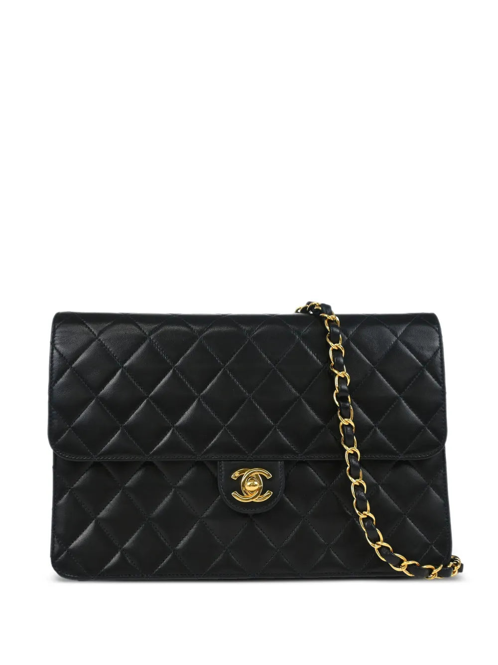 Chanel Pre Owned 2002 Classic Flap Shoulder Bag