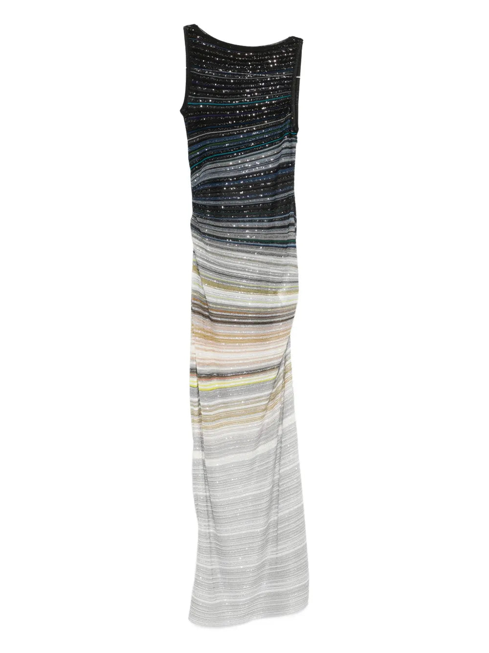 Missoni Draped Sleeveless Maxi Dress