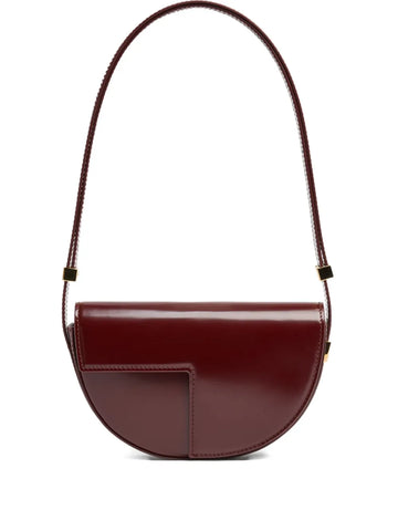 Patou Le Patou Half Moon Leather Shoulder Bag