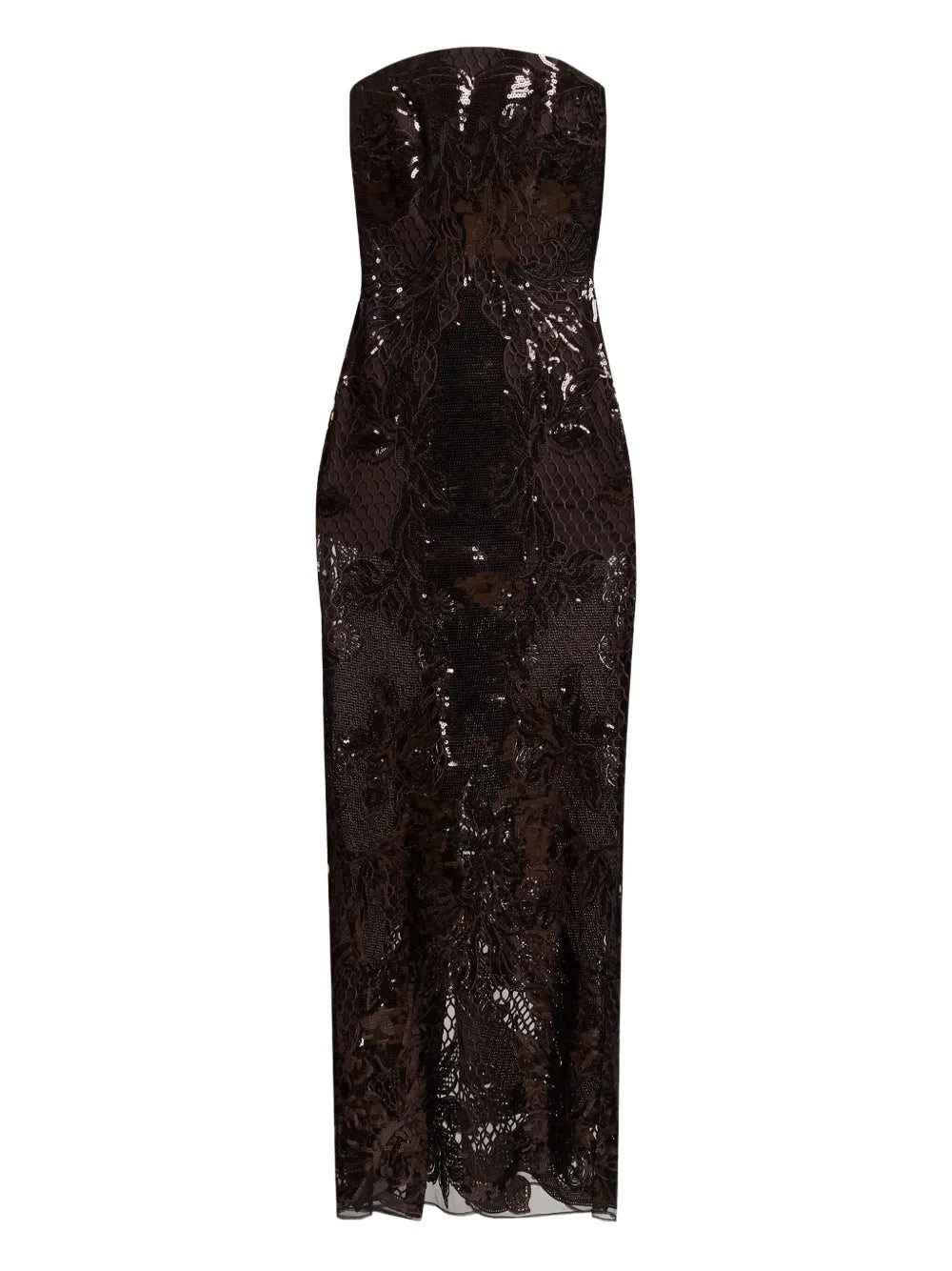 Elie Saab Sequin Midi Dress