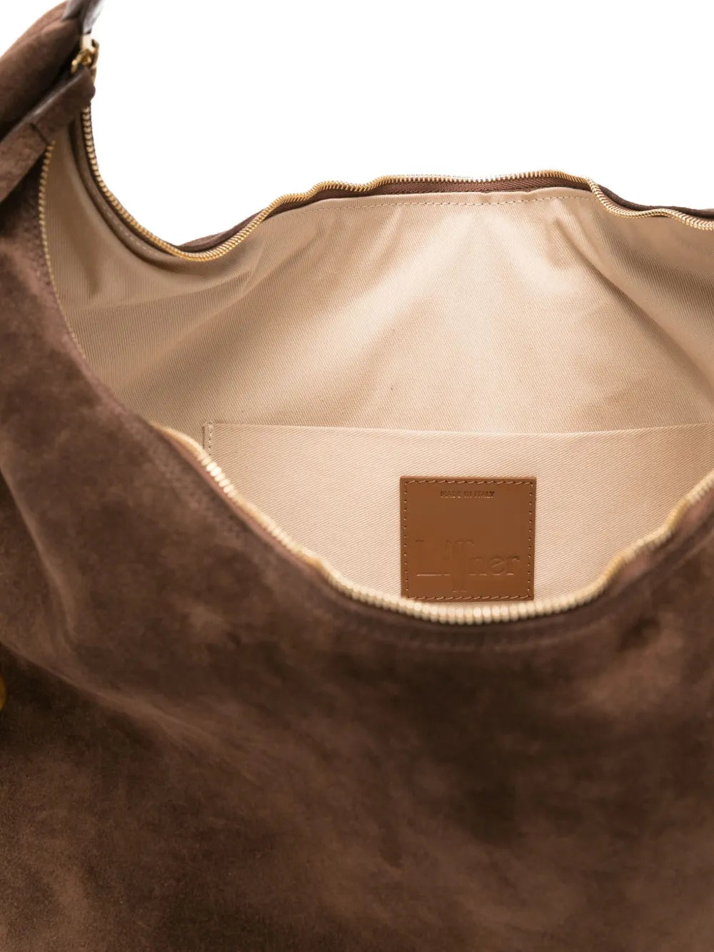Liffner Suede Shoulder Bag