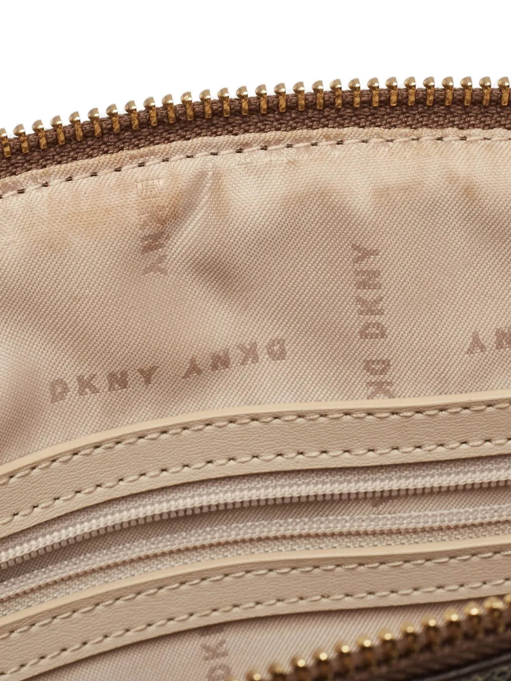 Dkny Vintage Pre Owned Monogram Shoulder Bag