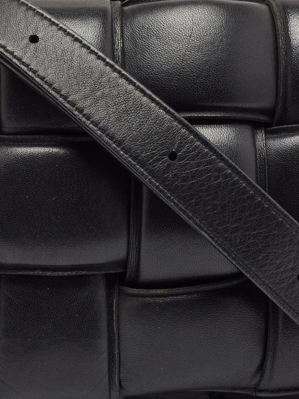 Bottega Veneta Pre Owned Quilted Leather Shoulder Bag