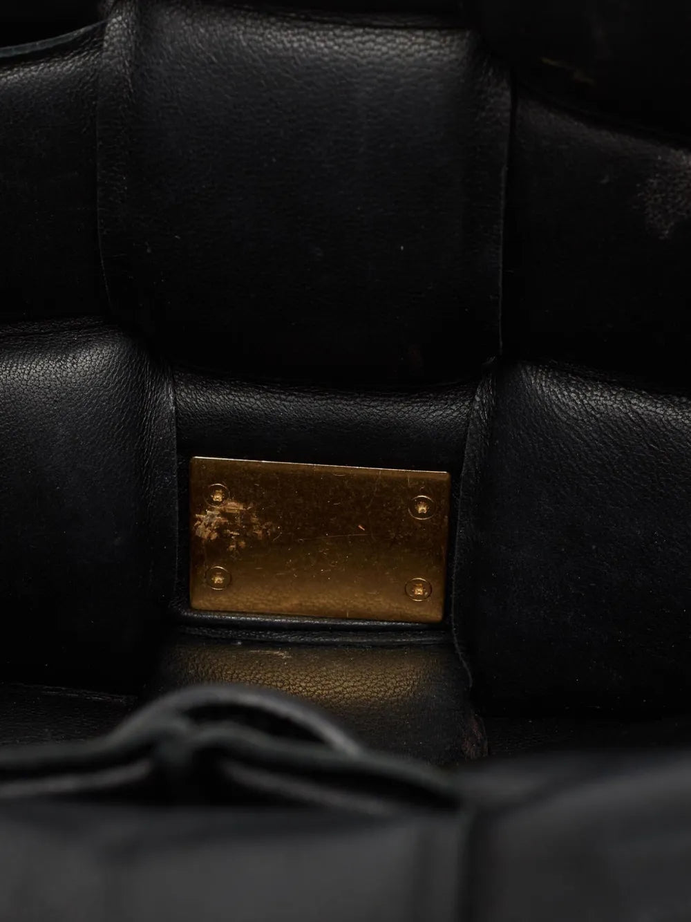 Bottega Veneta Pre Owned Quilted Leather Shoulder Bag