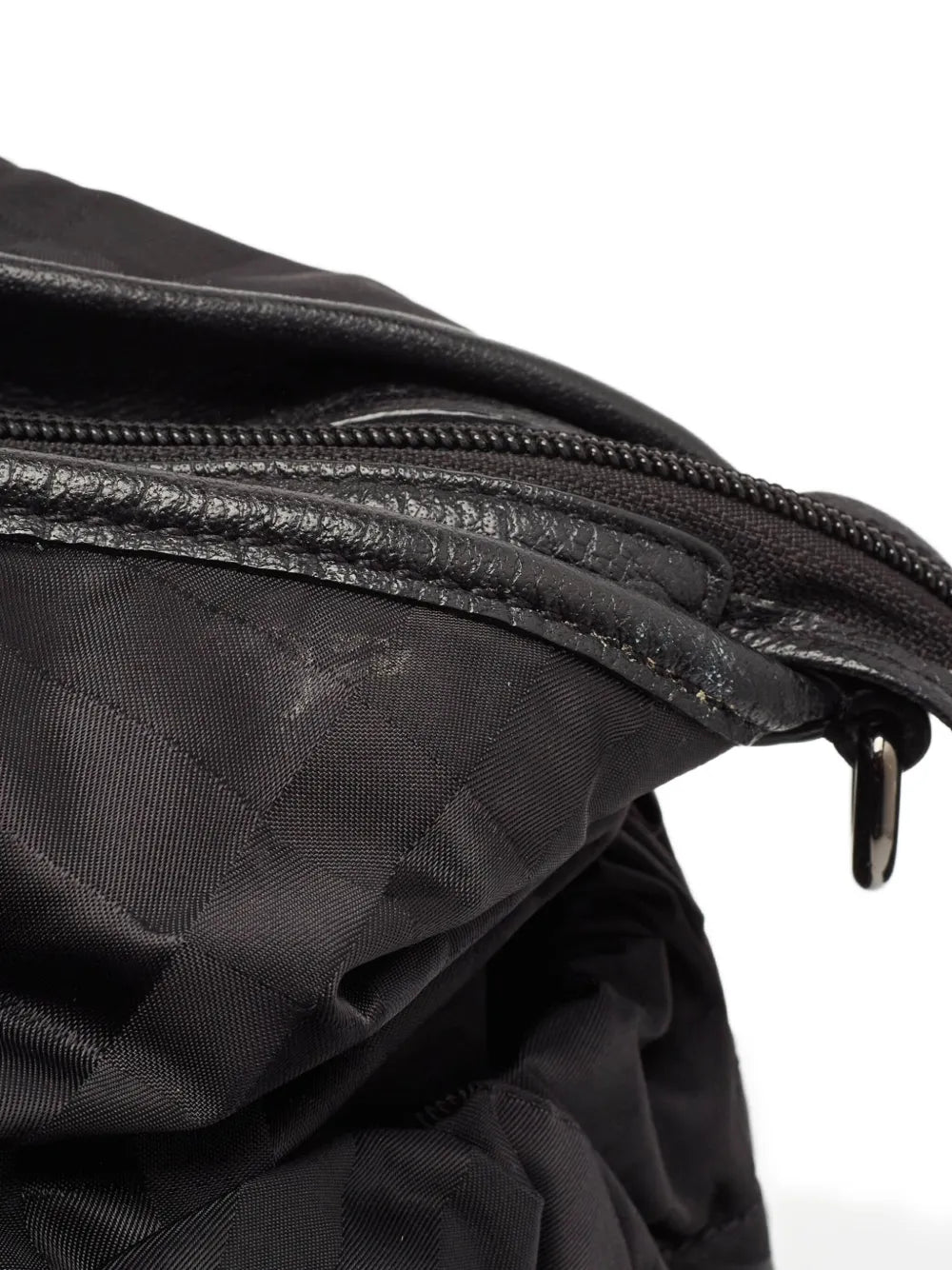 Burberry Pre Owned Leather Diaper Bag