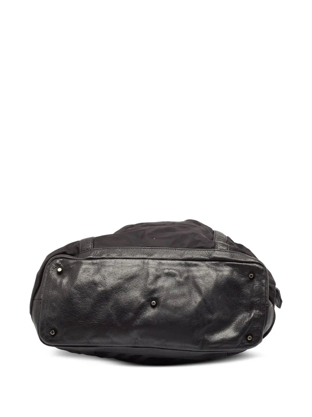 Burberry Pre Owned Leather Diaper Bag