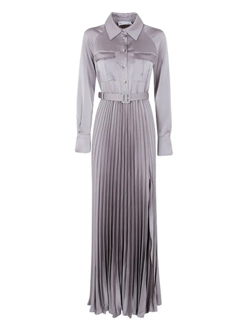 Self Portrait Pleated Shirt Dress