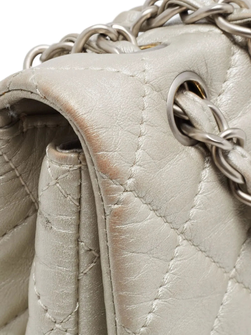 Chanel Pre Owned Quilted Leather Shoulder Bag