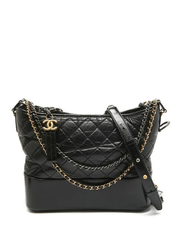 Chanel Pre Owned Gabrielle Quilted Hobo Bag