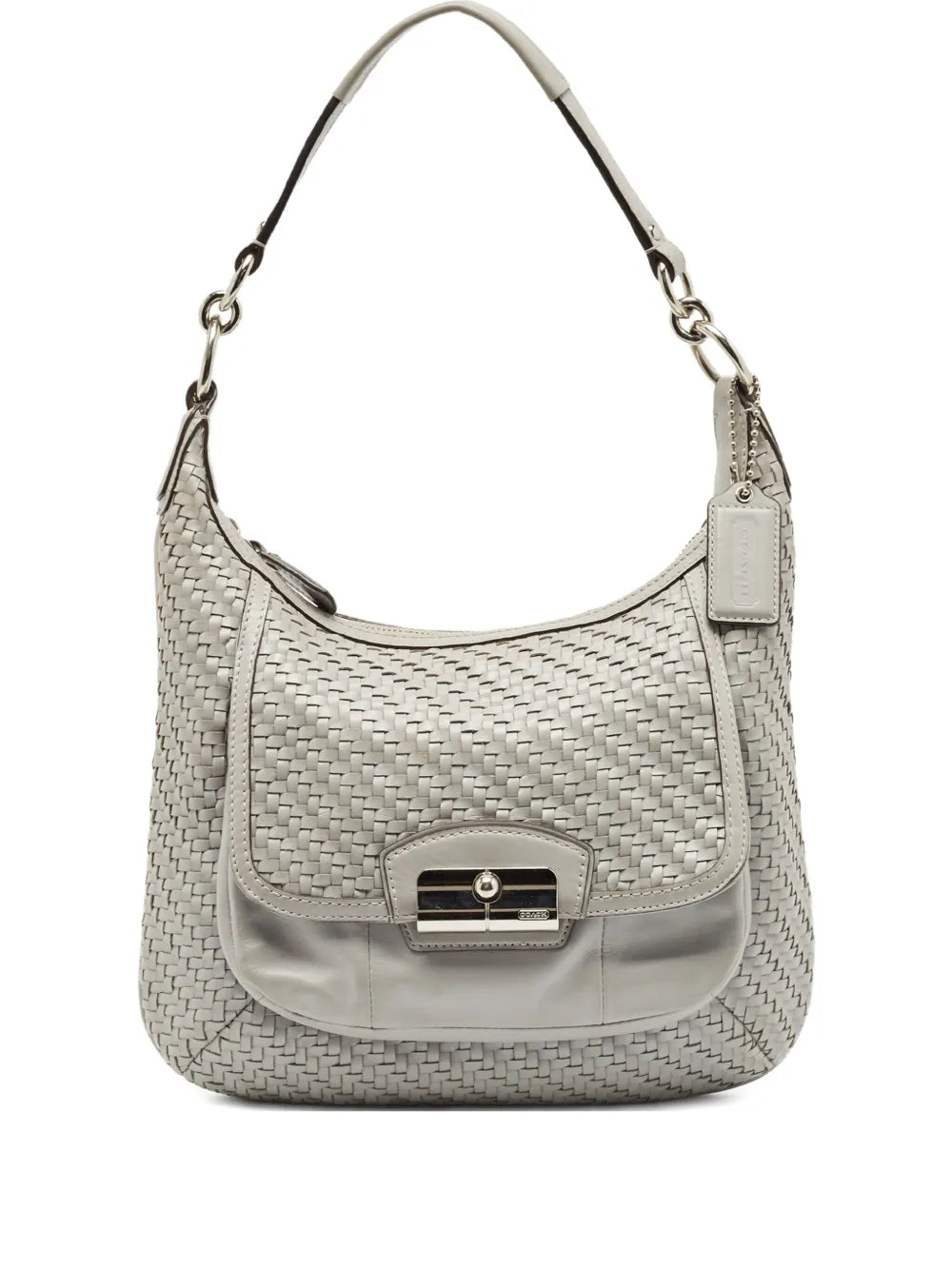 Coach Vintage Woven Leather Shoulder Bag