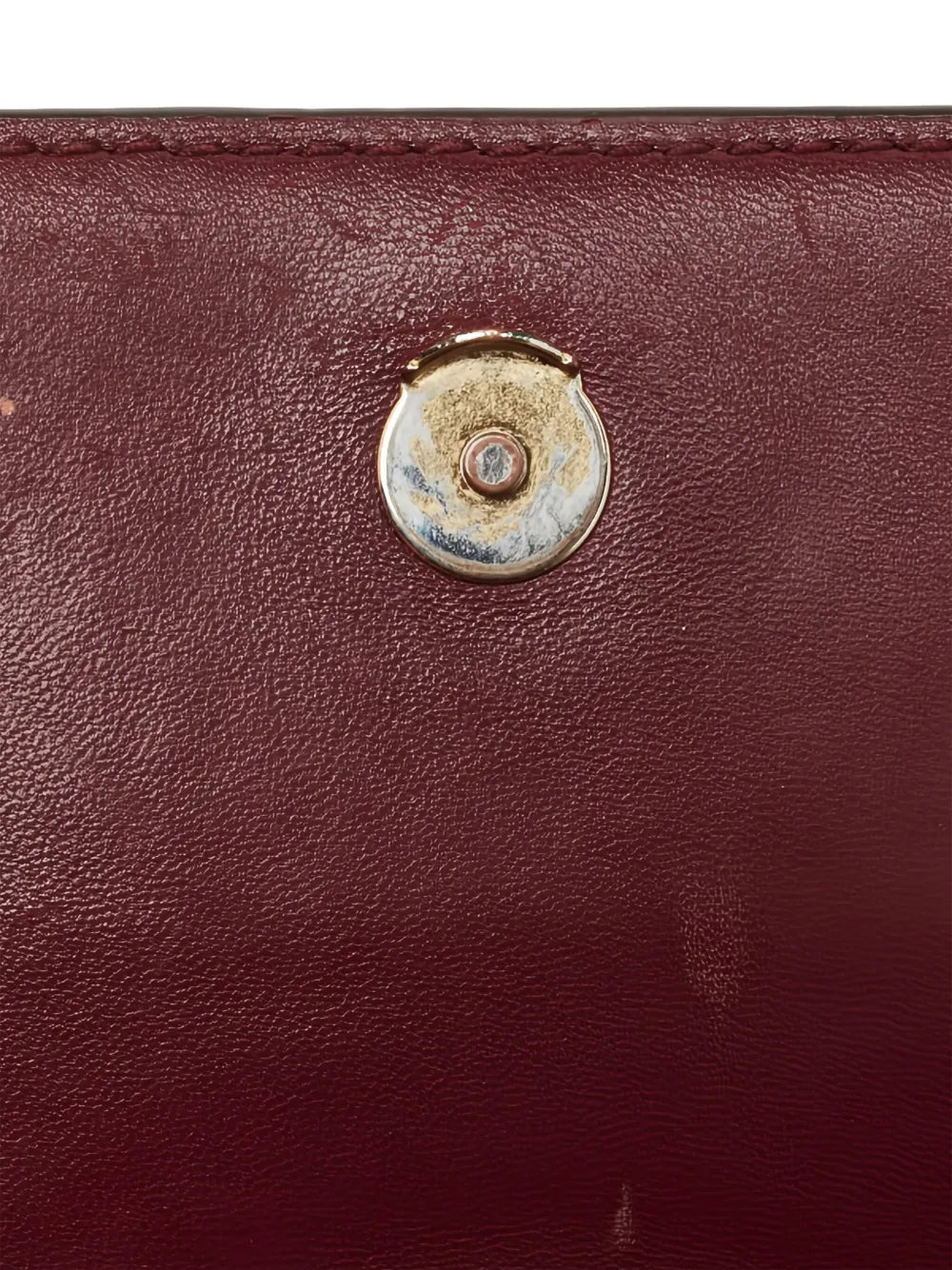 Tory Burch Pre Owned Diamond Quilting Leather Shoulder Bag