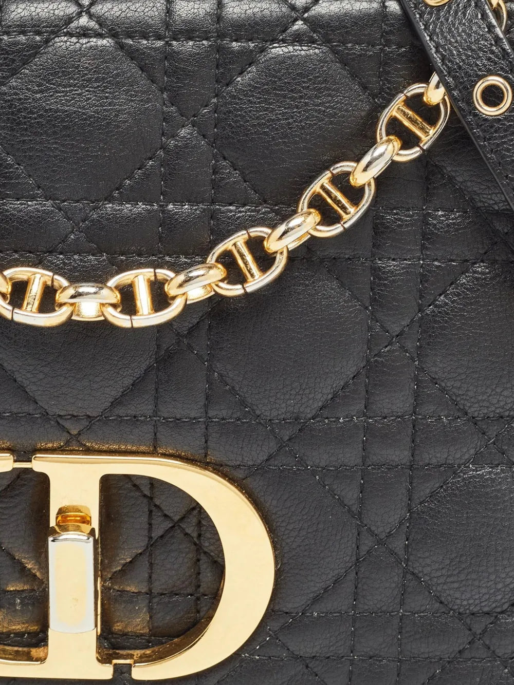 Christian Dior Pre Owned Cannage Caro Shoulder Bag