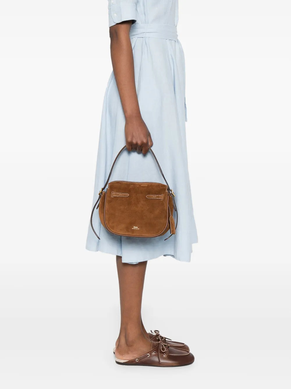 Polo Ralph Lauren Suede Shoulder Bag