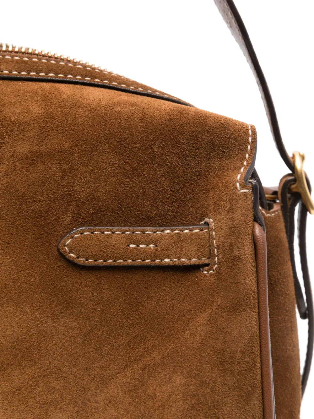 Polo Ralph Lauren Suede Shoulder Bag