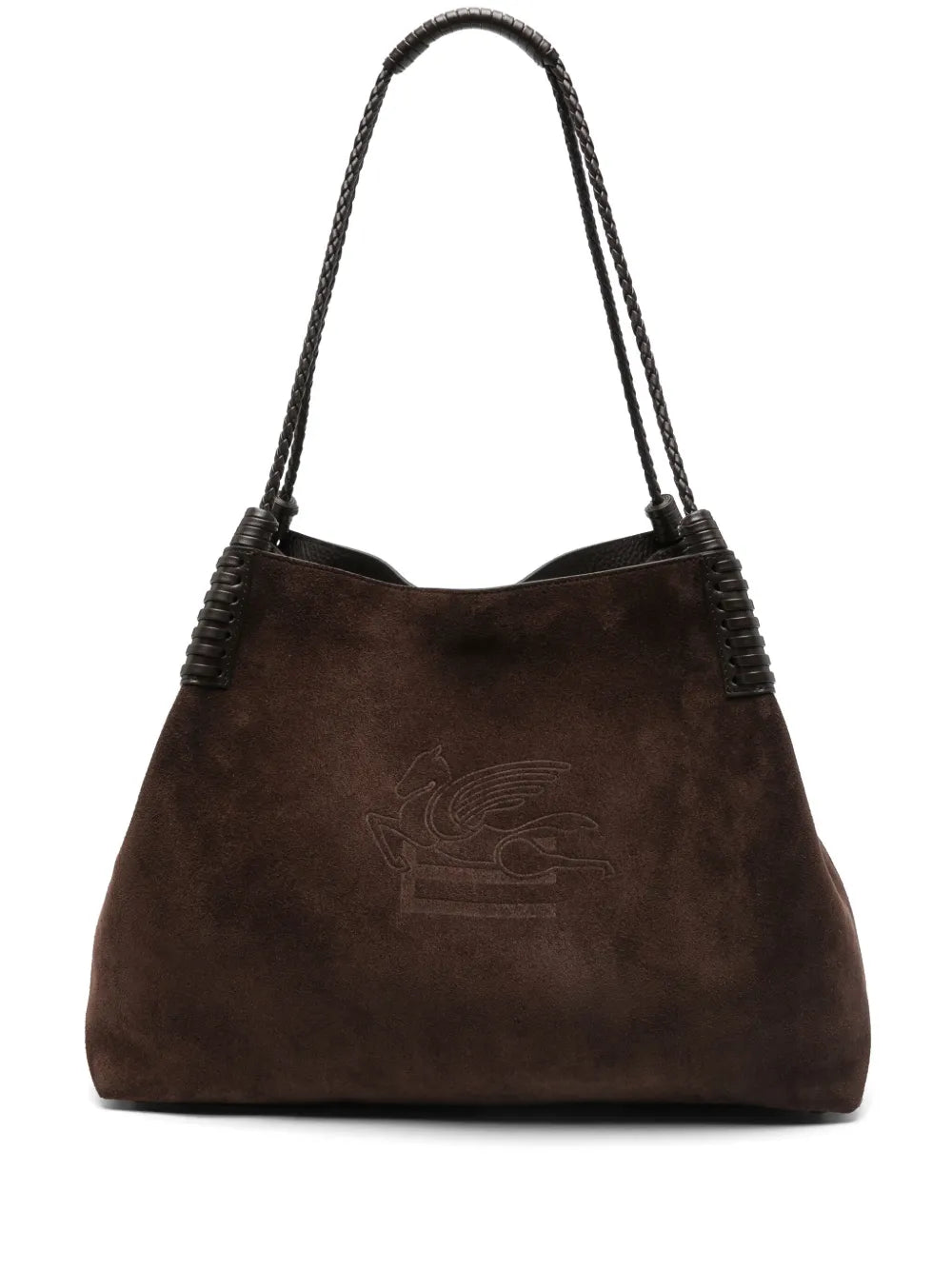 Etro Suede Shoulder Bag