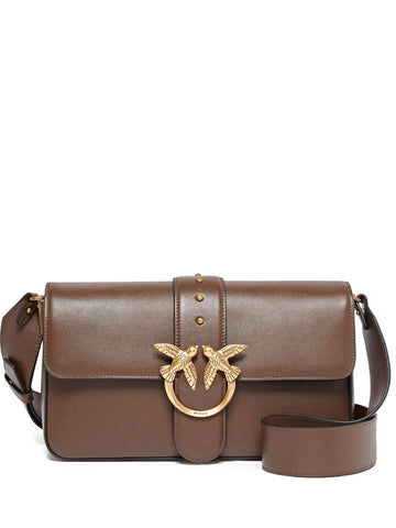 Pinko Leather Shoulder Bag