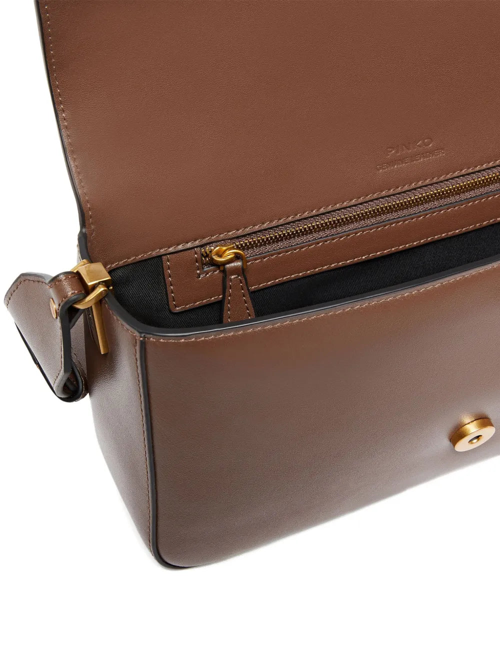 Pinko Leather Shoulder Bag