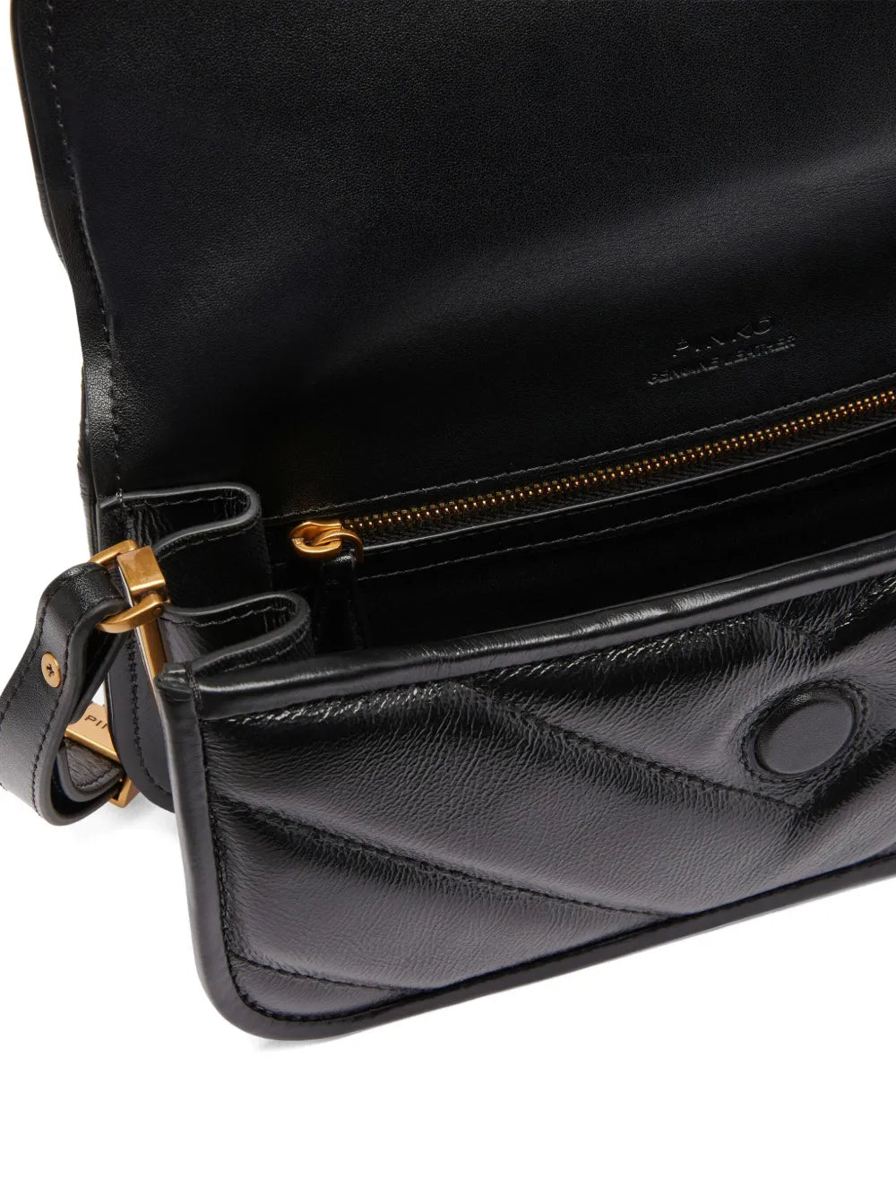 Pinko Love Bird Buckle Shoulder Bag
