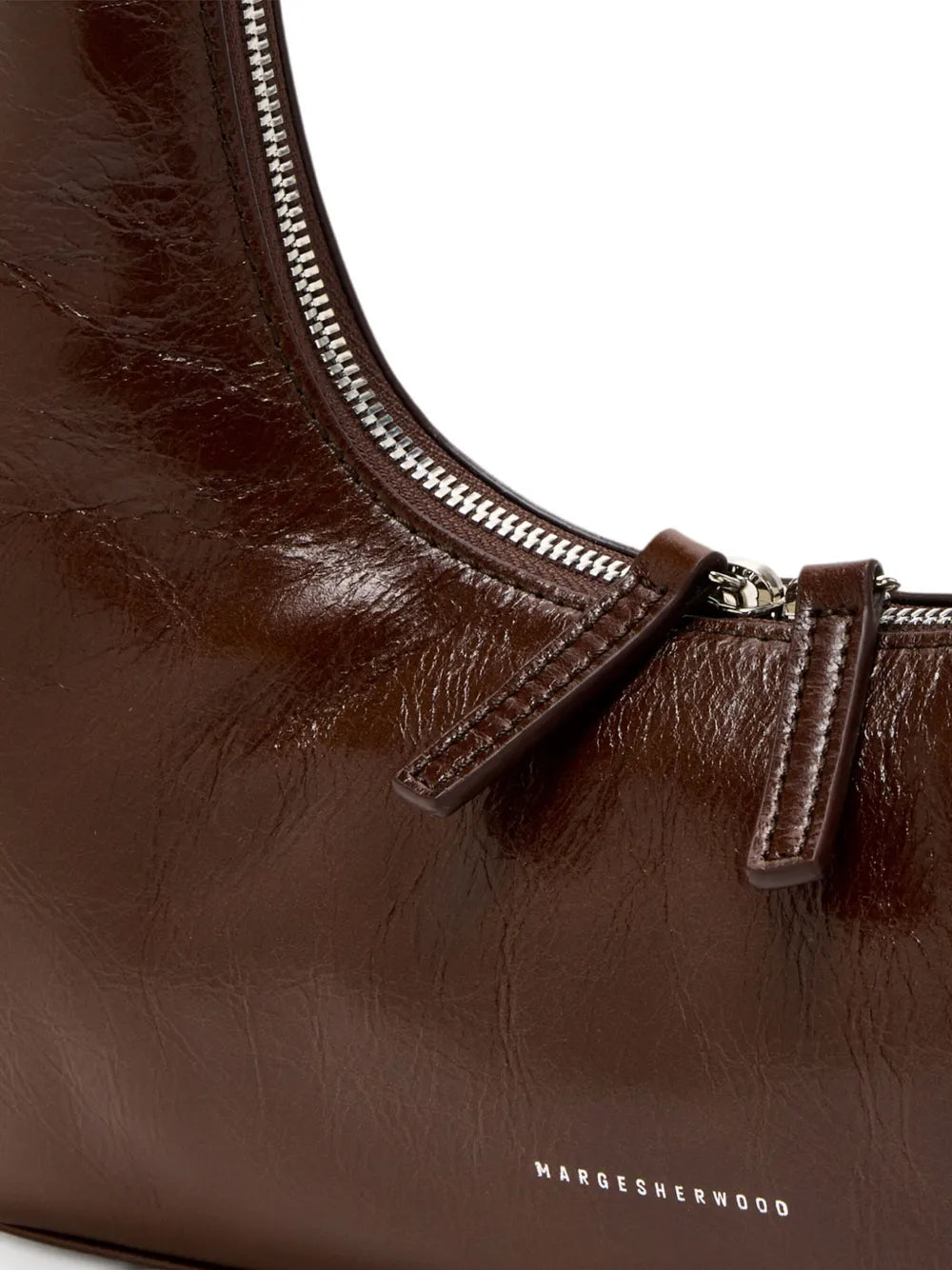 Marge Sherwood Hobo Zip Fastening Shoulder Bag