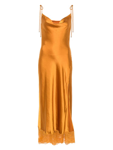 Self Portrait Satin Dress