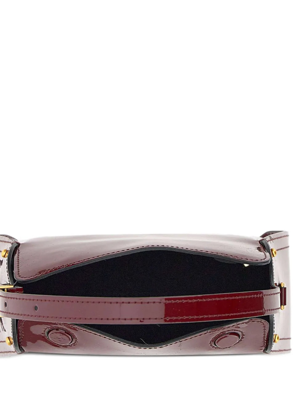 Gianni Chiarini Patent Finish Leather Shoulder Bag