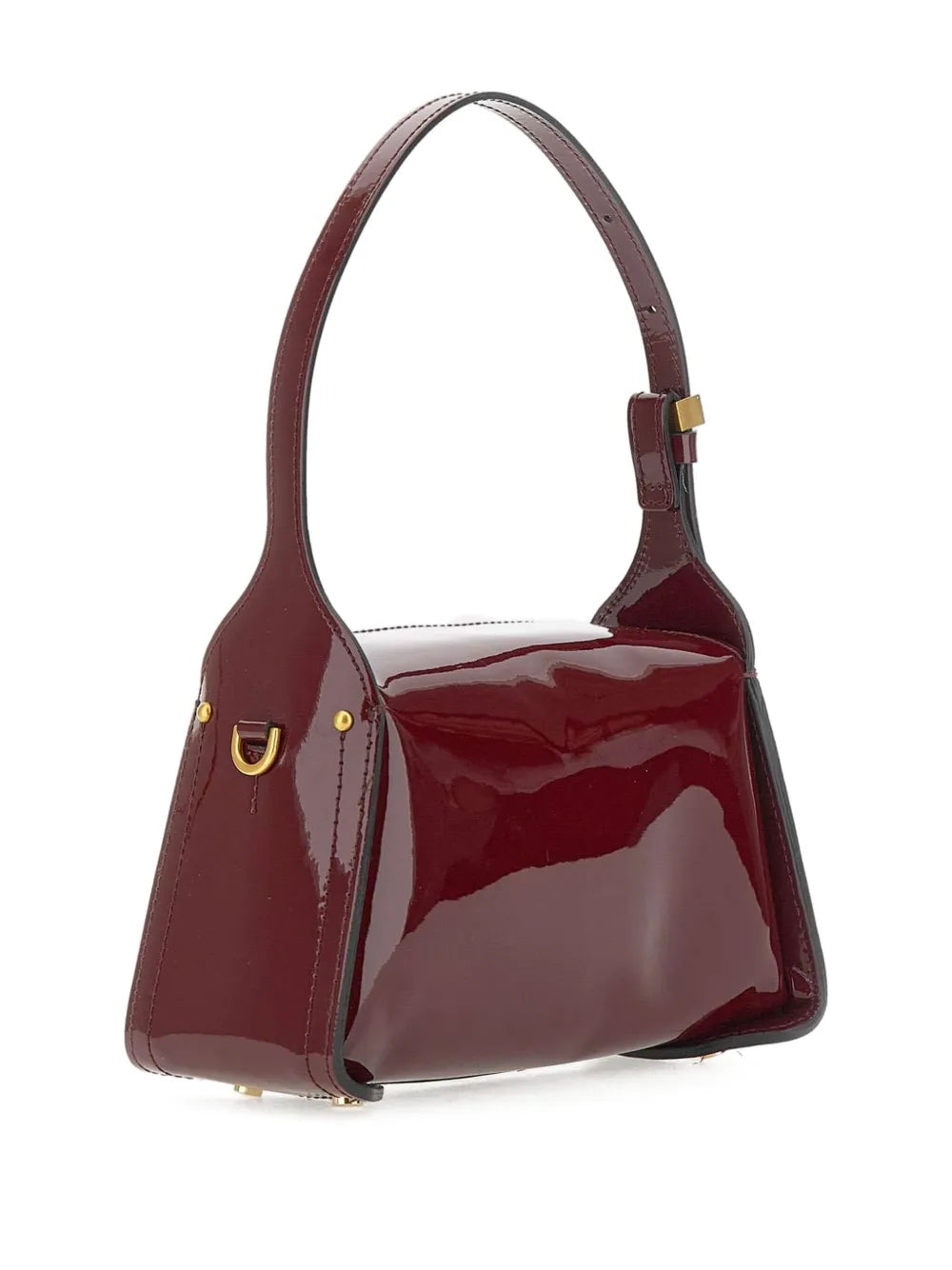 Gianni Chiarini Patent Finish Leather Shoulder Bag