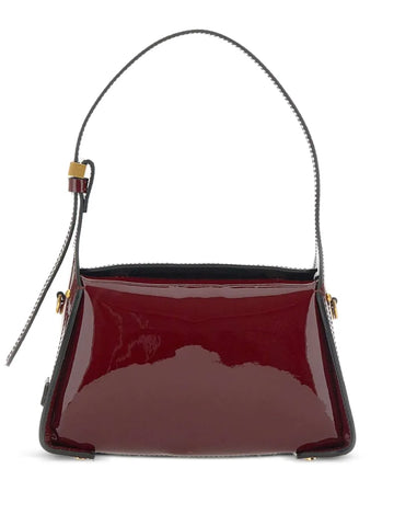 Gianni Chiarini Patent Finish Leather Shoulder Bag