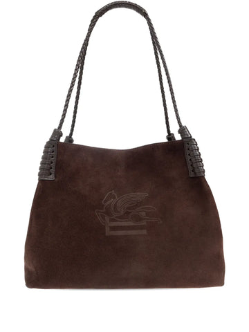 Etro Suede Shoulder Bag