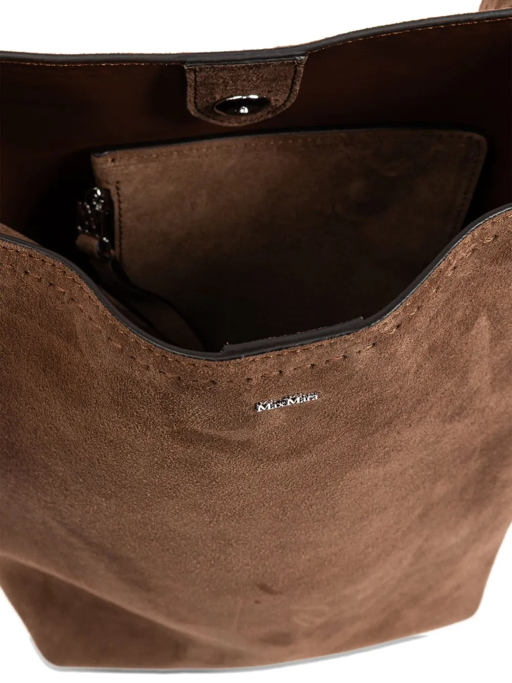 Max Mara Archeti Suede Shoulder Bag