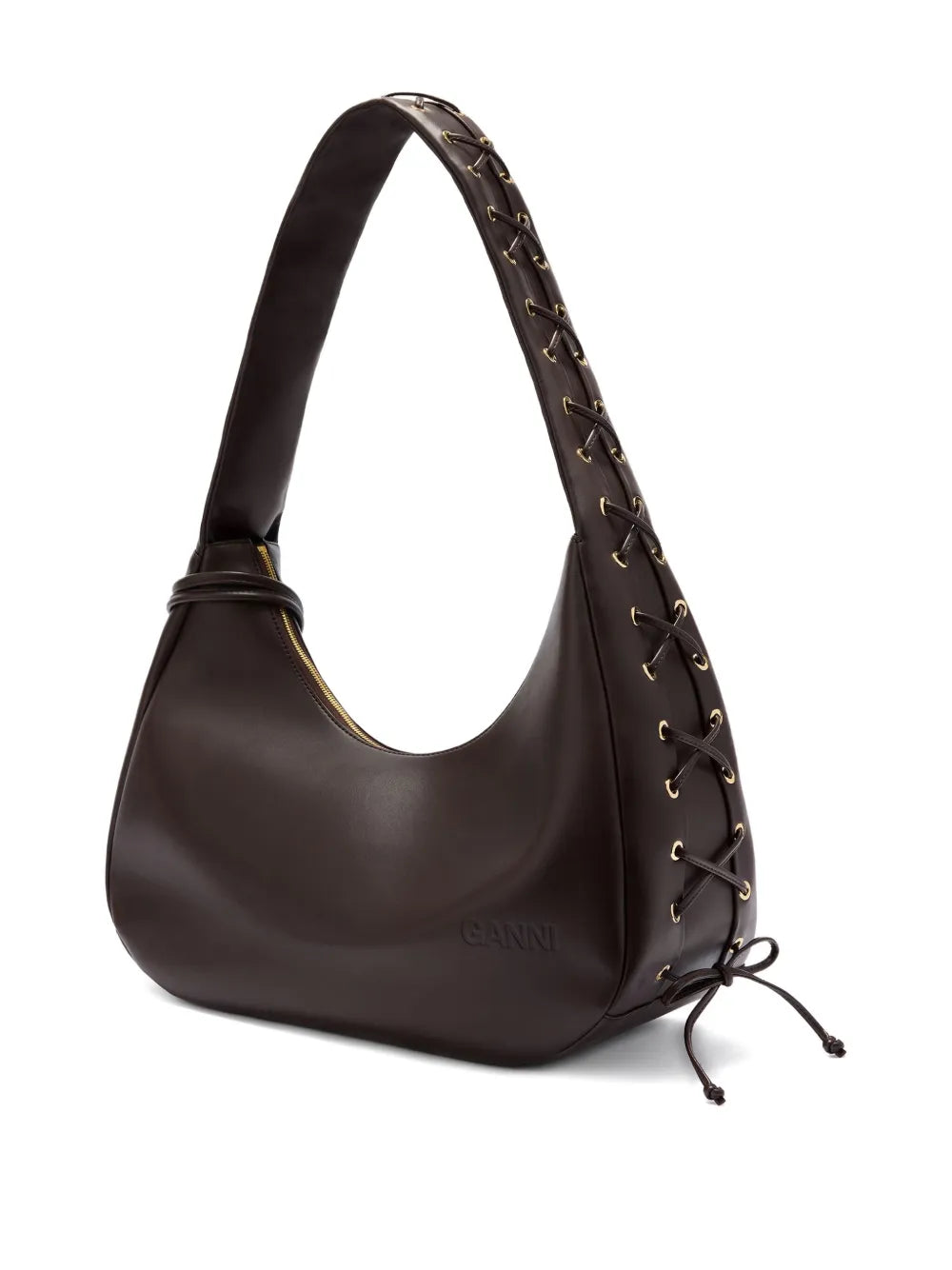 Ganni Hobo Medium Shoulder Bag