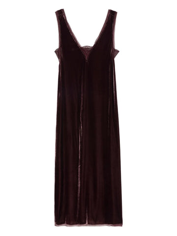 Zadigvoltaire Lace Insert Midi Dress