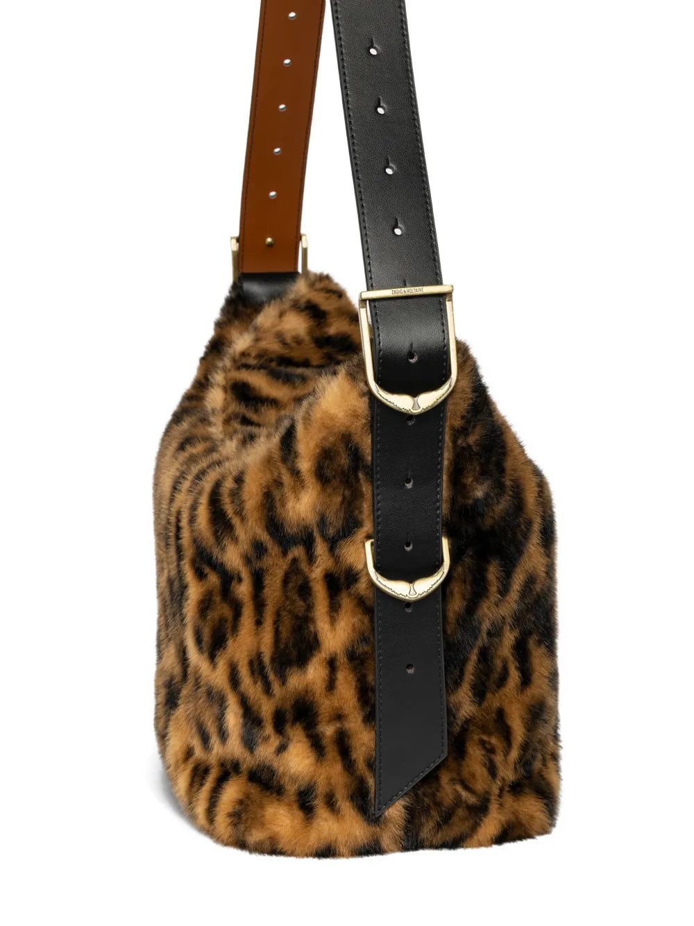 Zadigvoltaire Leopard Print Shoulder Bag