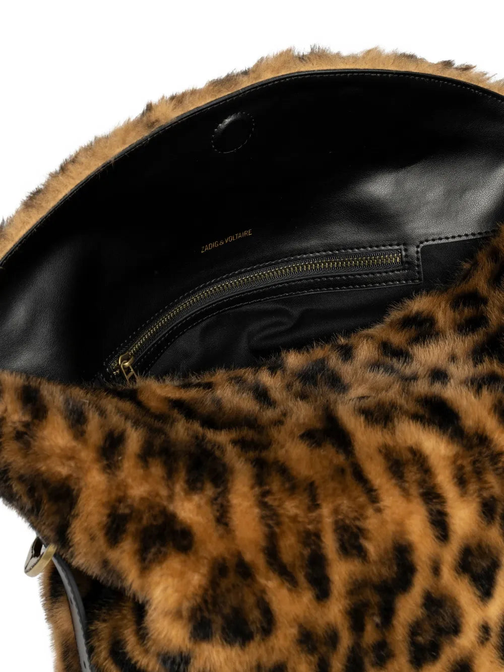 Zadigvoltaire Leopard Print Shoulder Bag