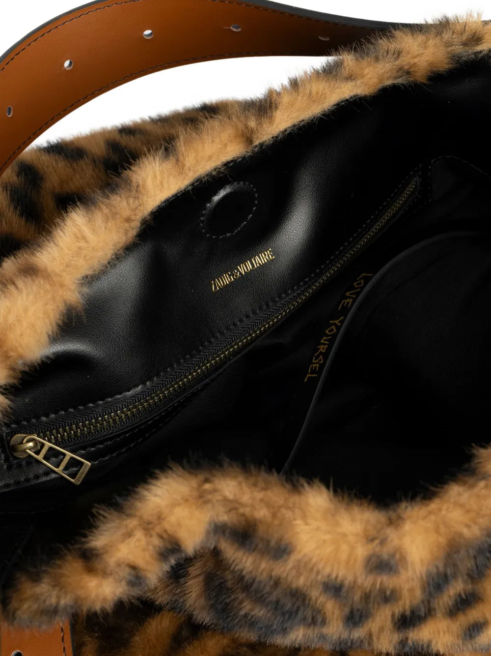 Zadigvoltaire Leopard Print Shoulder Bag