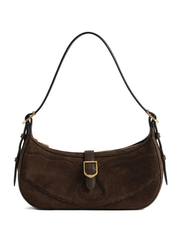 Zadigvoltaire Moonrise Suede Shoulder Bag