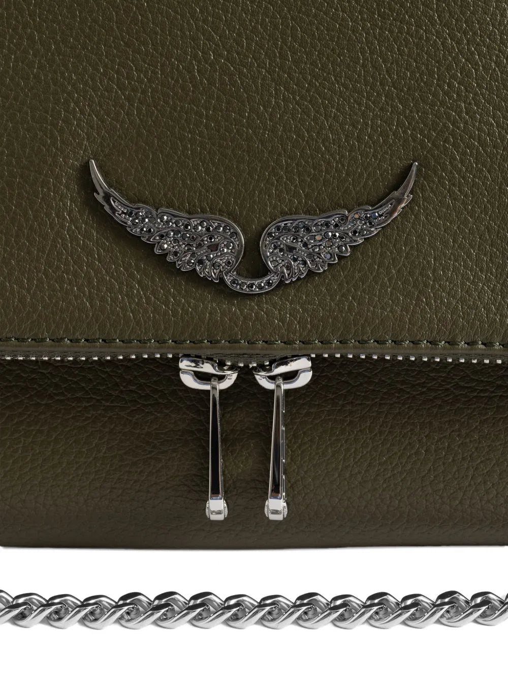 Zadigvoltaire Rocky Wings Chain Strap Shoulder Bag