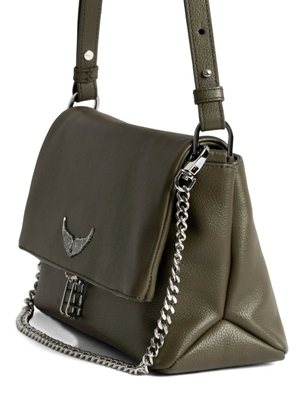 Zadigvoltaire Rocky Wings Chain Strap Shoulder Bag