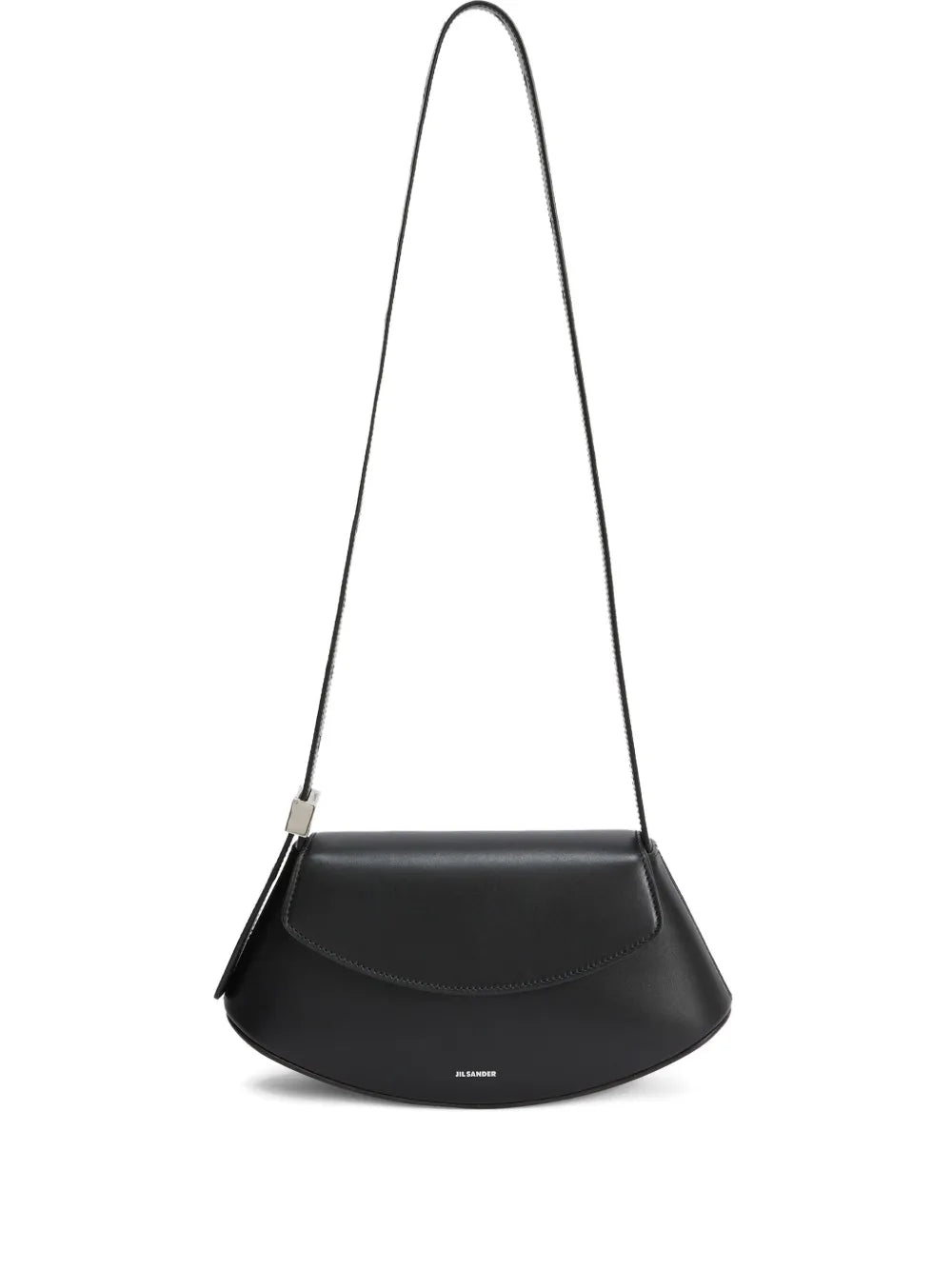Jil Sander Small Eldorado Leather Shoulder Bag