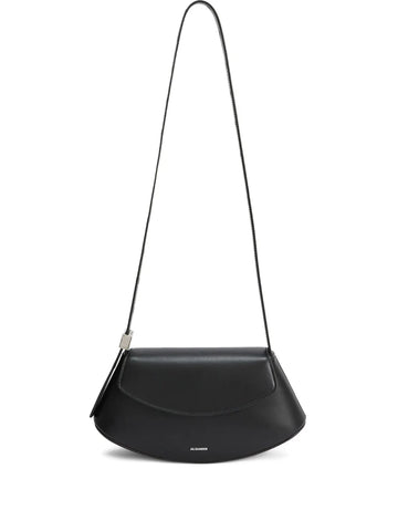 Jil Sander Small Eldorado Leather Shoulder Bag
