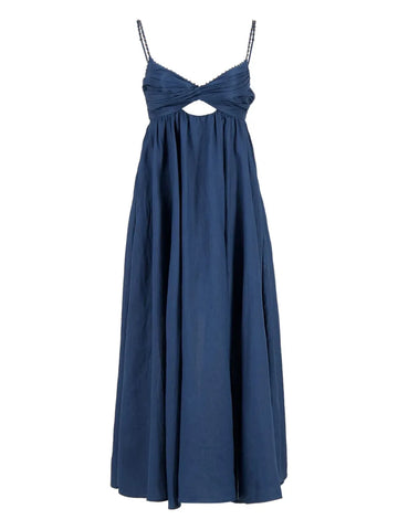Zimmermann Organic Linen Maxi Dress