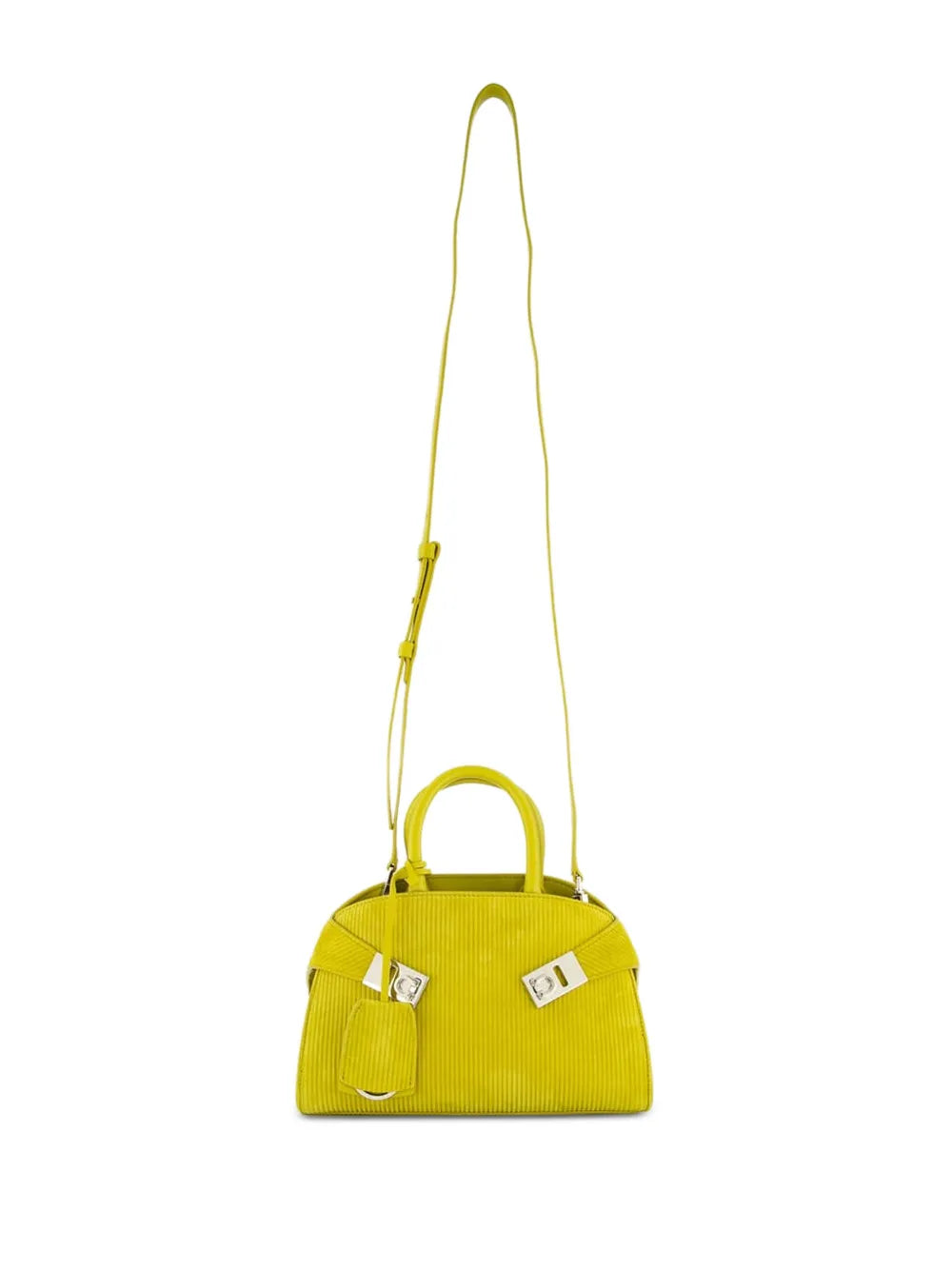 Ferragamo Corduroy Mini Shoulder Bag