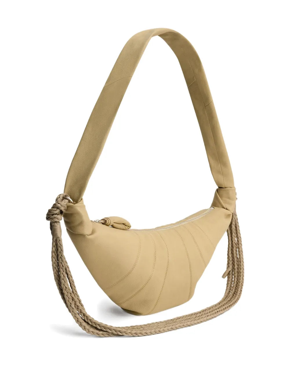 Lemaire Medium Croissant Leather Shoulder Bag