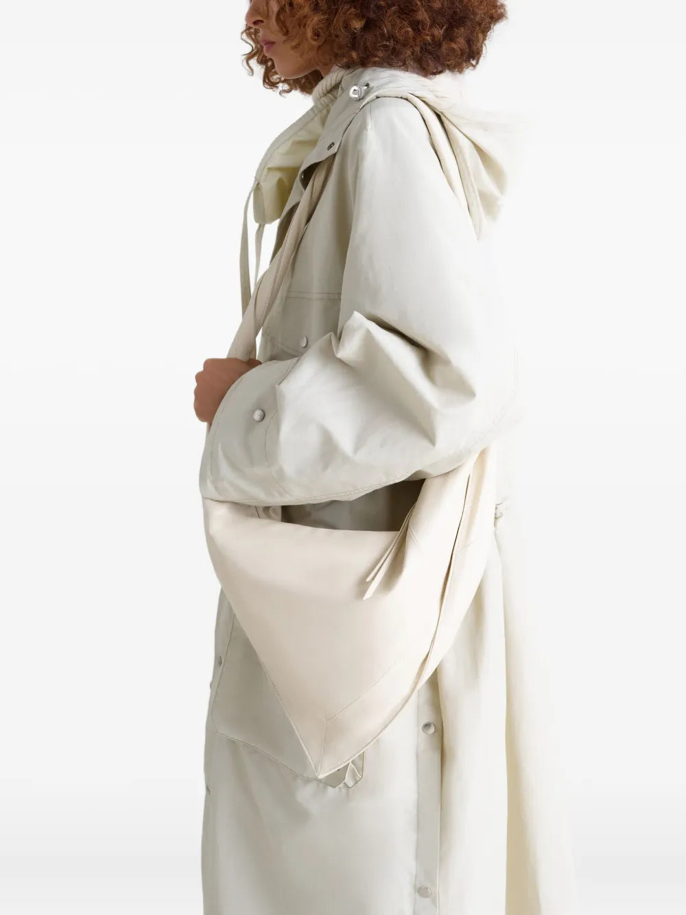 Lemaire Scarf Twisted Strap Leather Shoulder Bag